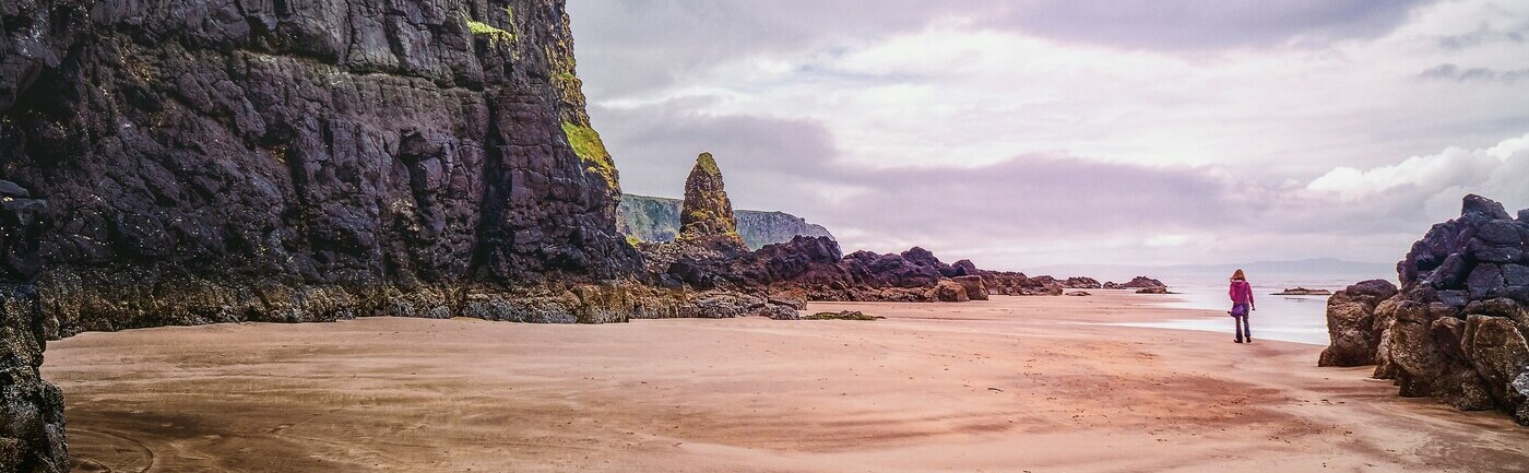 rugged Irish coastline