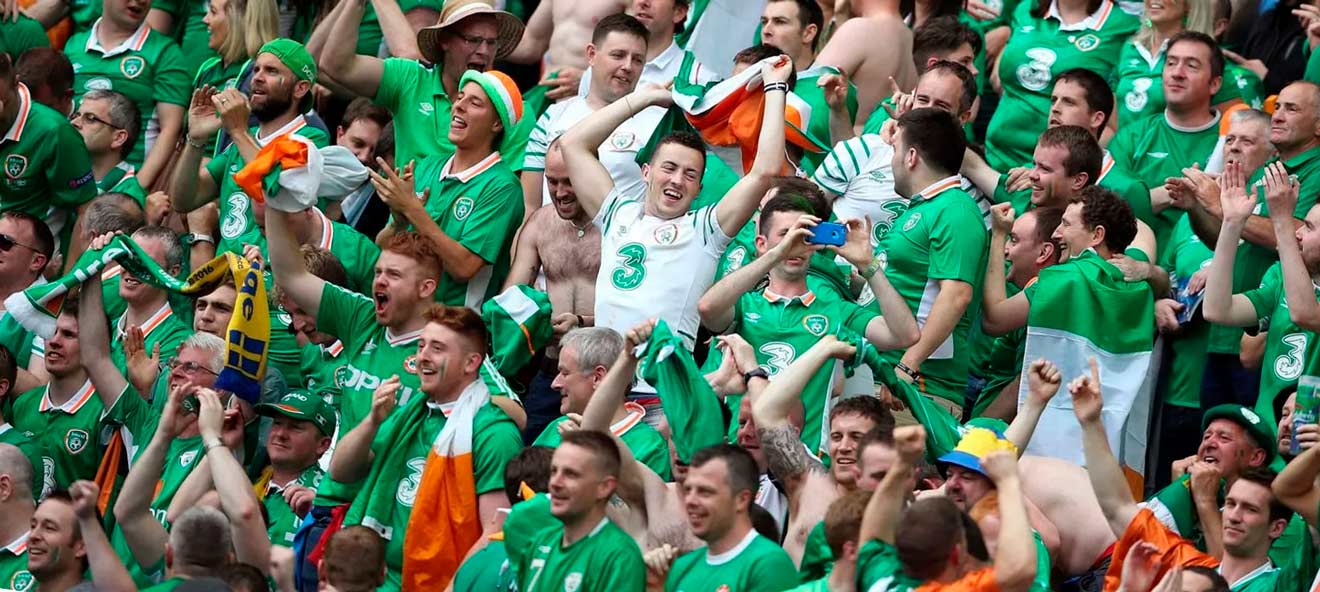 Ireland fans