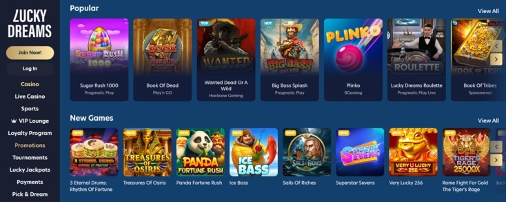 Lucky Dreams Casino